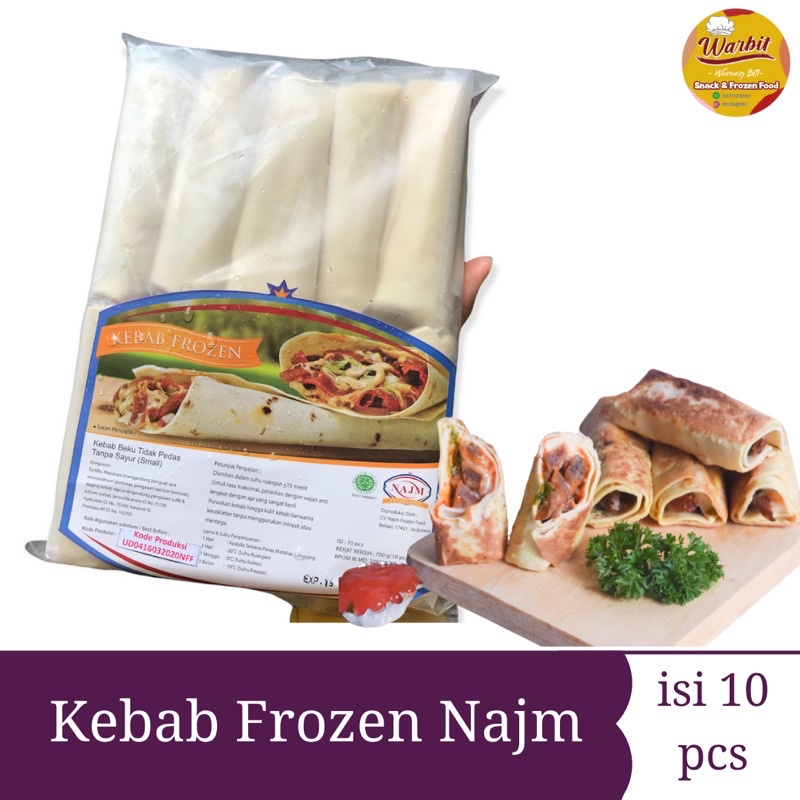 

Kebab Frozen najm premium terlaris!! (PO 1-2 hari)