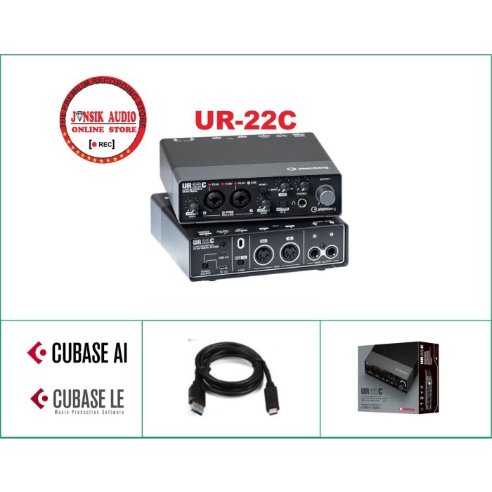 {suhadistore} steinberg ur22c ur 22 c soundcard usb Berkualitas