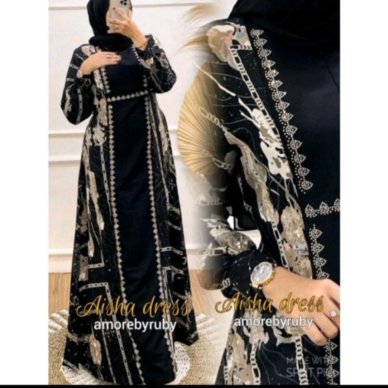 AISHA DRESS ORI AMORE BY RUBY