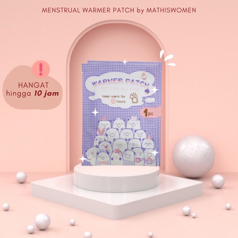 Menstrual Warmer Patch ( Pad Terapi Nyeri Haid | Pereda Kram Perut saat Menstruasi | Pain Relief | Hot Patch | Kompres Penghangat saat Haid )