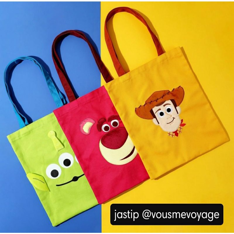 JASTIP MINISO TOTEBAG TOY STORY
