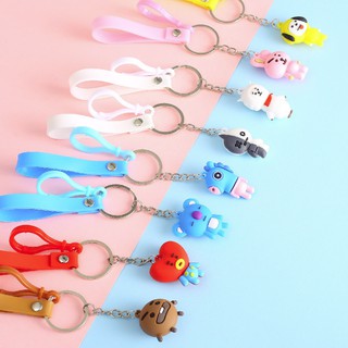 MURMURE ID GANTUNGAN  KUNCI CUTE BONEKA BT21  KEYCHAIN 