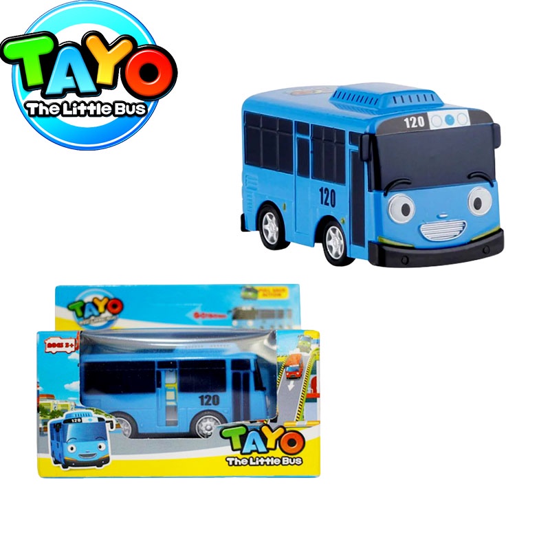 Mainan Bus Tayo The Little Bus/ Mainan Pull Back Bus 1001B