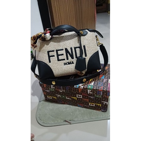 Tas FENDI ROMA RAJUT SPEEDY