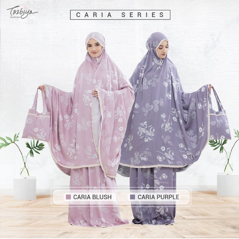 MUKENA TAZBIYA ALLOVER CARIA SERIES ALLSIZE