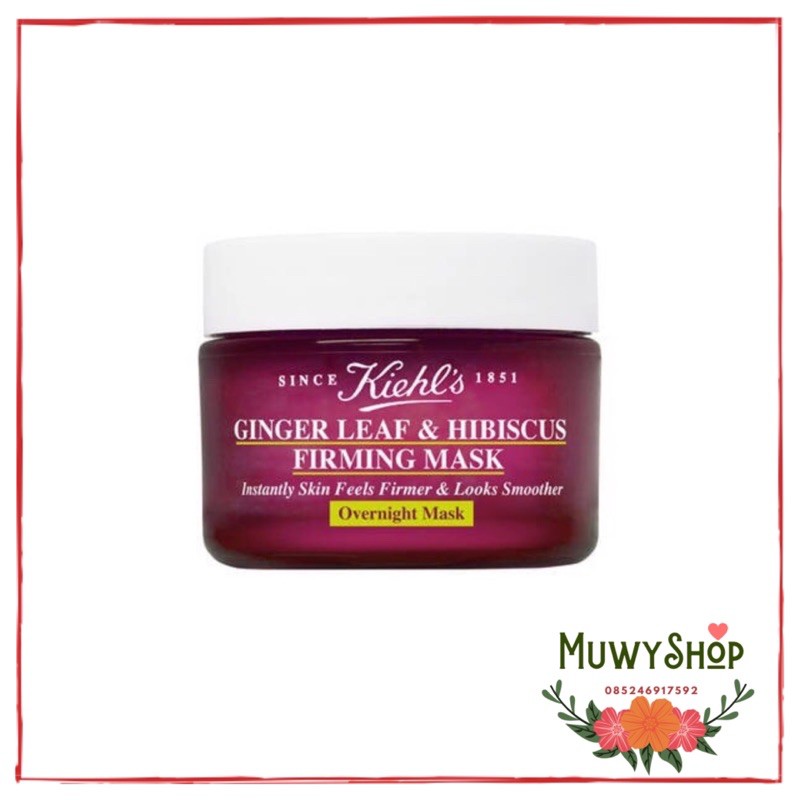 Kiehls Kiehl’s Ginger Leaf &amp; Hibiscus Firming Mask 14ml / 5ml