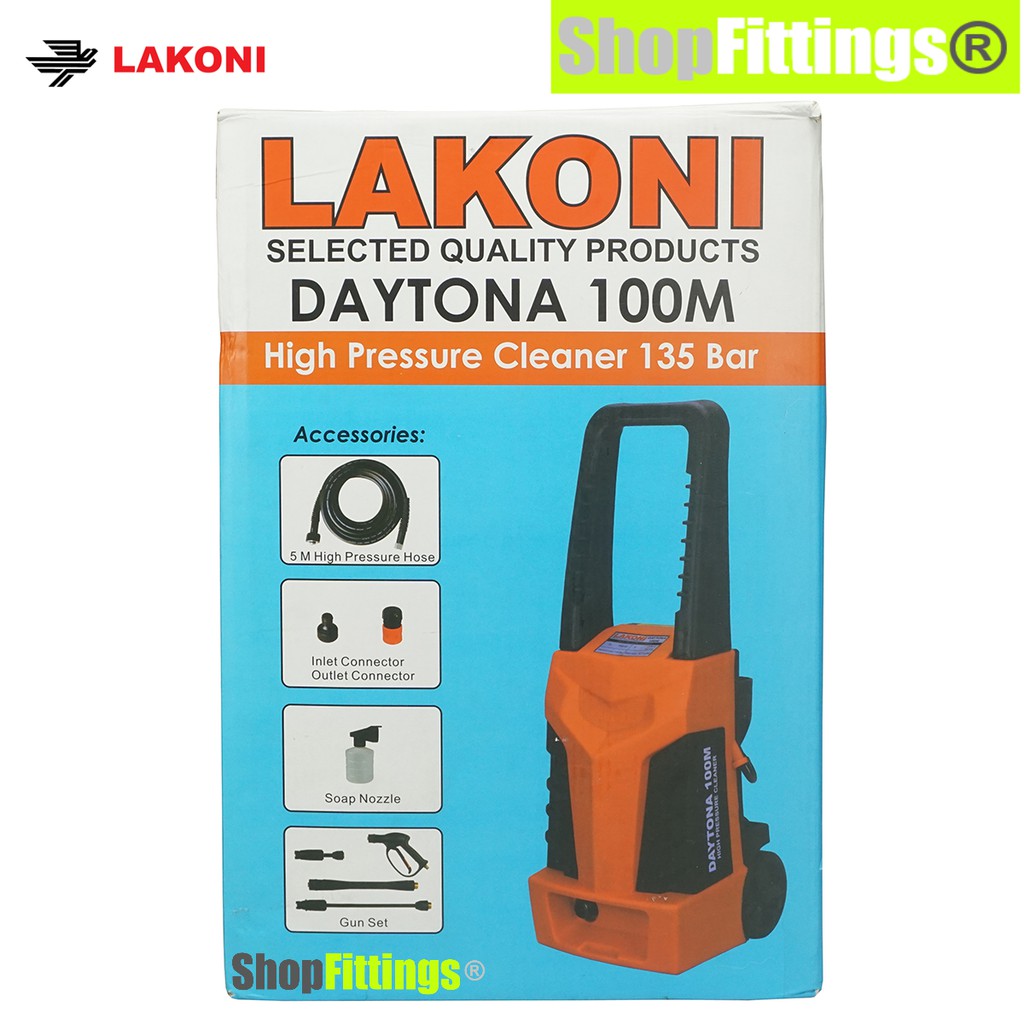 LAKONI Daytona 100M Mesin Steam STRONG Cuci Motor Mobil Jet Cleaner 130 Bar or VICI PWM 110