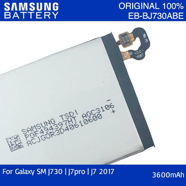 Baterai Batre Samsung Galaxy J730 J7 Pro J7 2017 Batere Batrai Samsung EB-BJ730ABE Original Battery