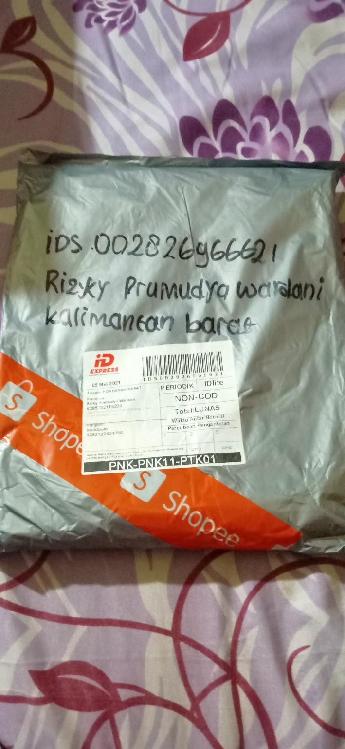 Gamis Batik Baju Wanita All Size Ld 110 Fashion Muslim Batik Pekalongan Pakaian Syari Busui Adem