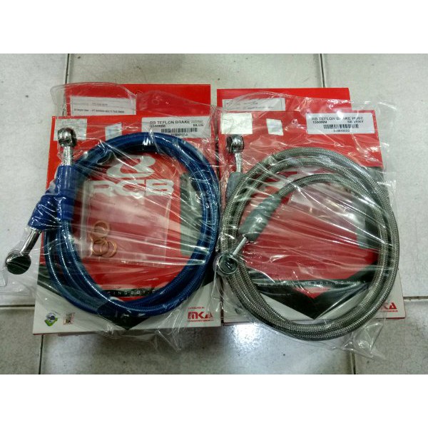 MANTAPPP Paketan Kaliper RCB Depan Belakang Master Rem RCB Kanan Kiri Selang Rem RCB Depan