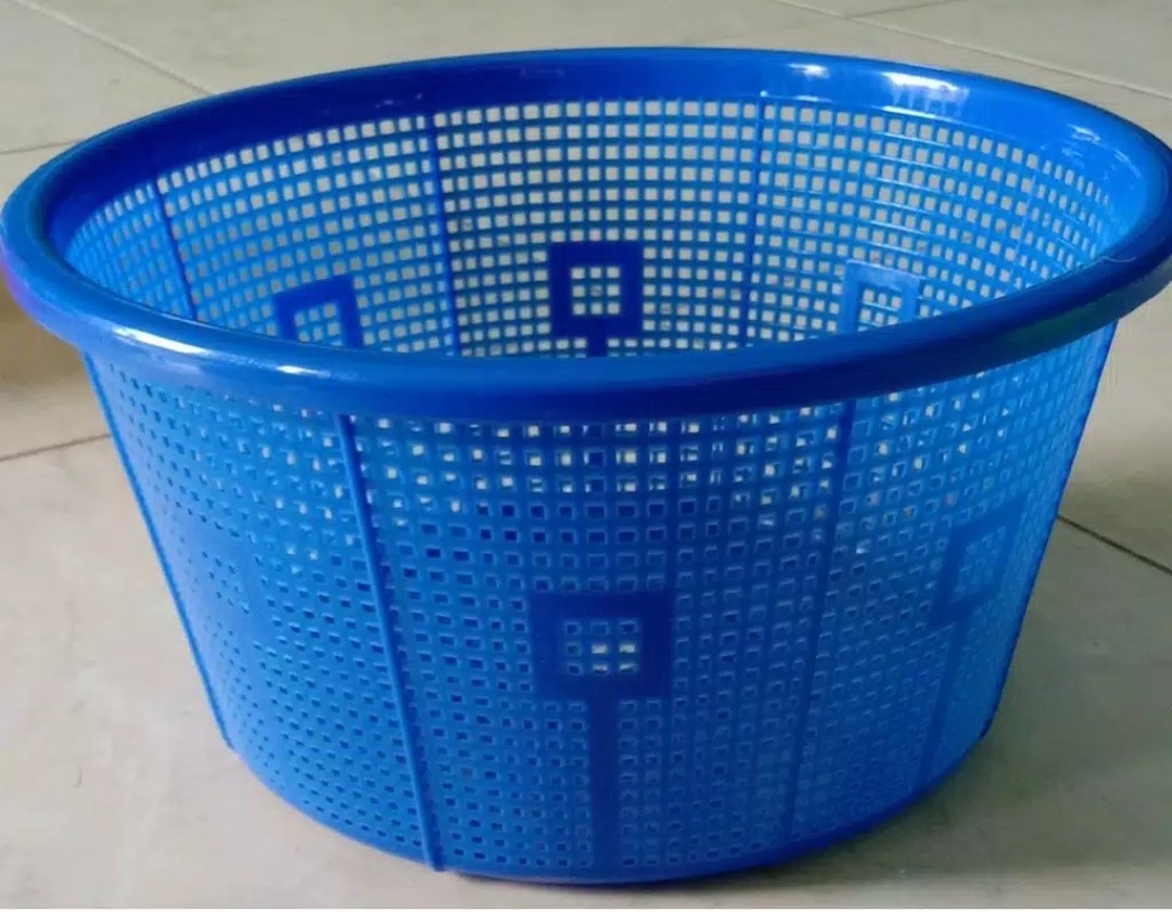 Bakul Telur Plastik/keranjang Buah Plastik /besek Nasi Plastik Ukuran 26cm