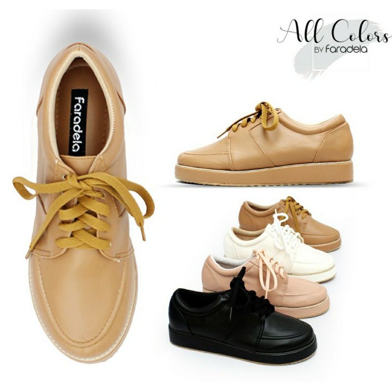 FARADELA SNEAKERS TALI POLOS