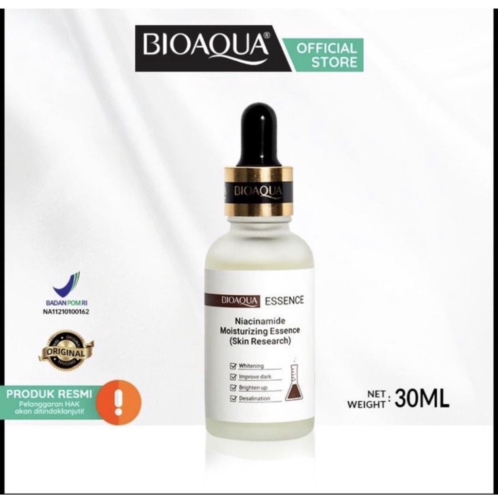 BIOAQUA Serum Moisturizing Essence 30ml Niacinamide/Hyaluronic Acid/Acne Care