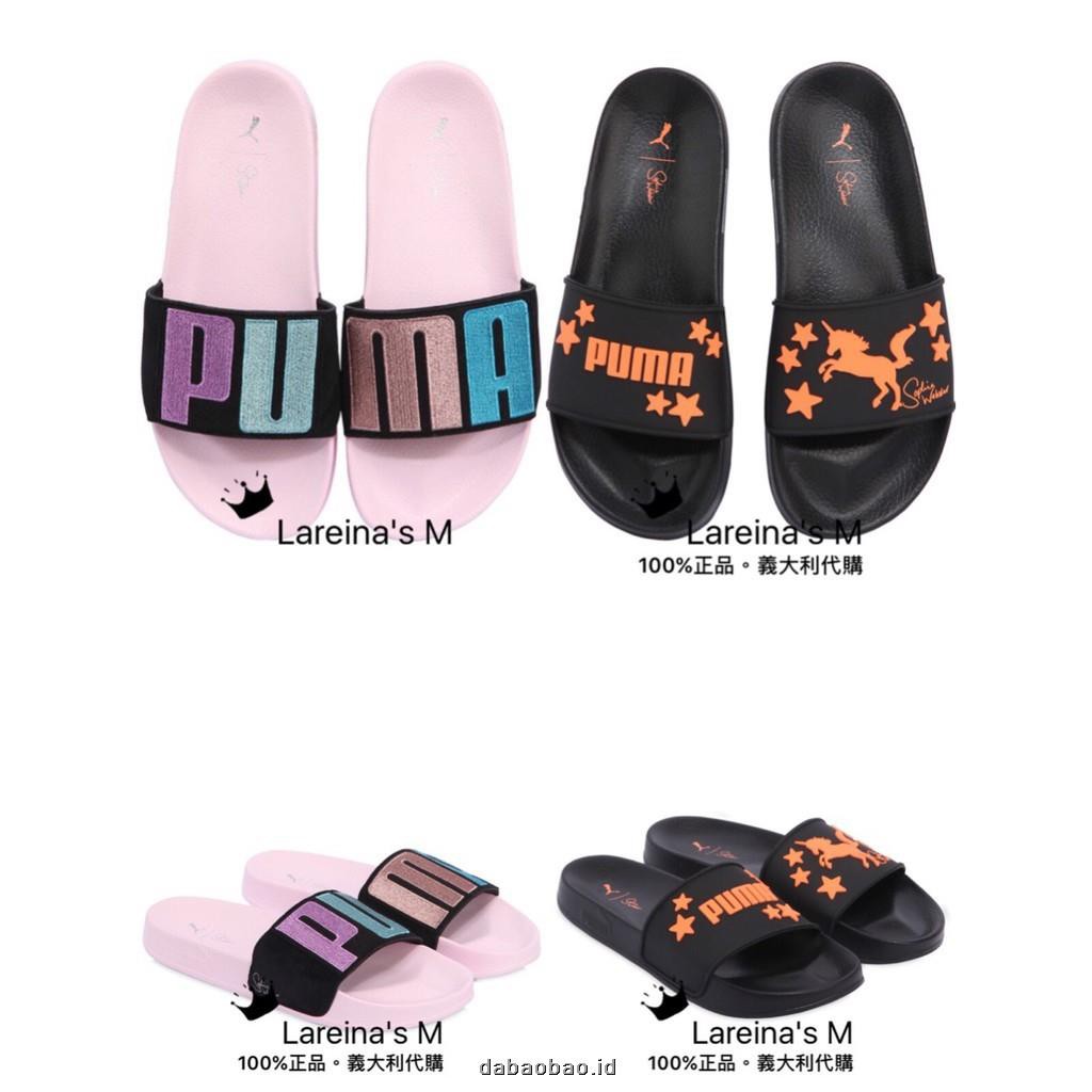 puma slip ons sandals