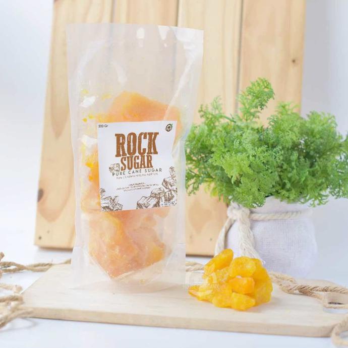

Promo Awal tahun Natural rock sugar (gula batu alami) 500gr Promo Awal tahun
