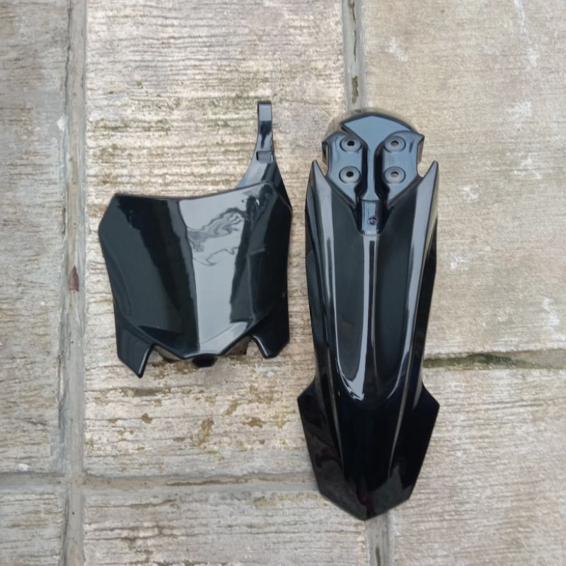 spakbor depan crf 150l plus papan plat nomer crf 150l 2018 spakbor dan papan nomer crf 150l