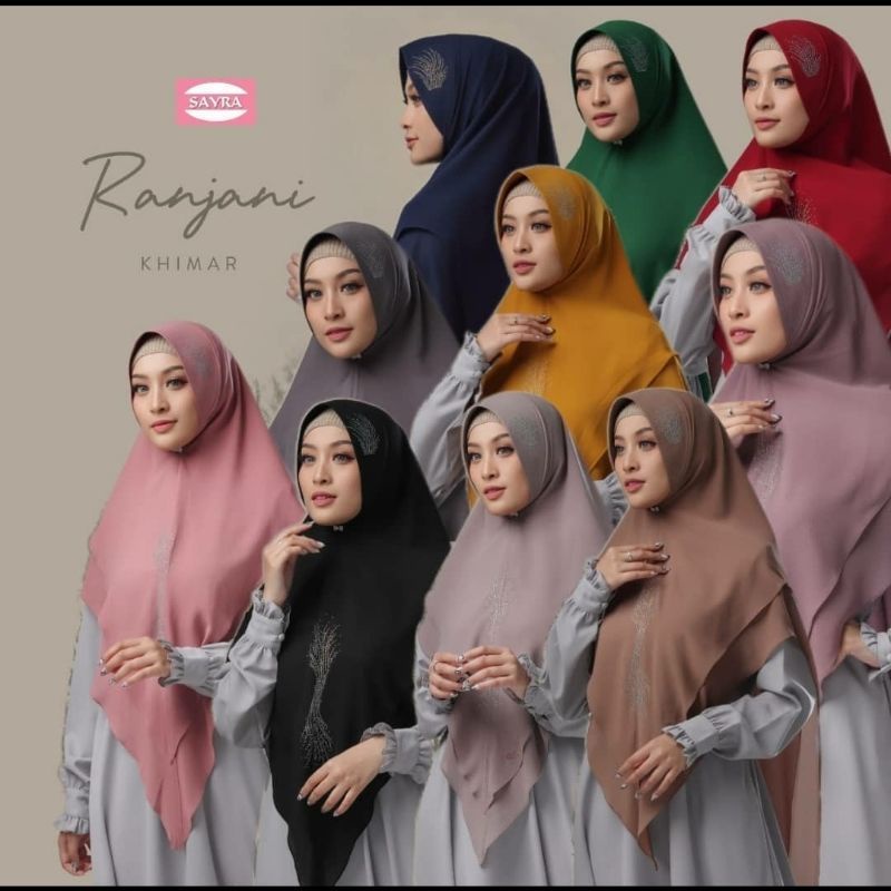 KHIMAR RANJANI BY SAYRA ORIGINAL