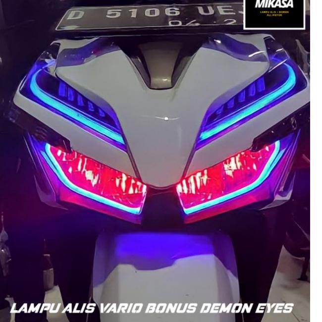Harga Murah.. SEPAKET LED ALIS VARIO 125 150  & DEMON EYES BERKUALITAS