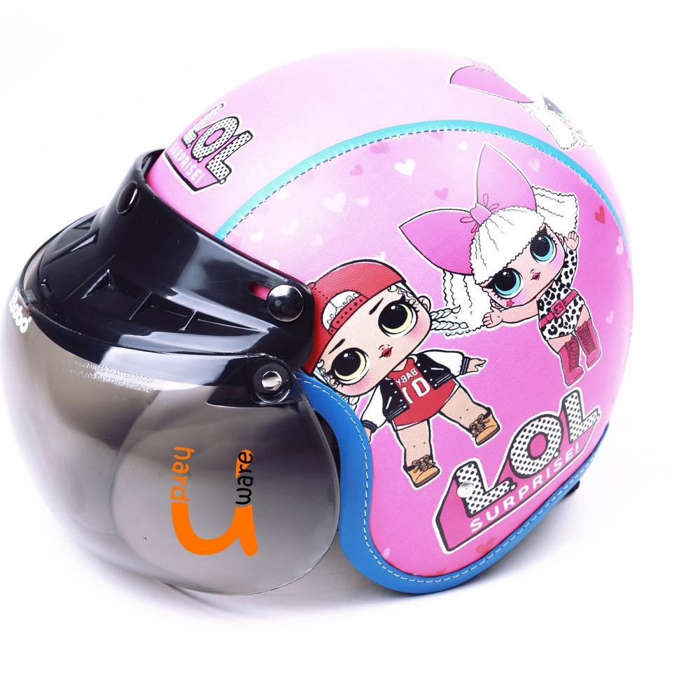 ❃ HELM BOGO KARAKTER / HELM BOGO ANAK MURAH TAYO FROZEN HELLO KITTY LOL CARS PONY ✈