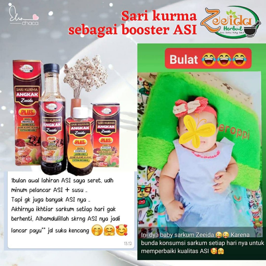 

Sari Kurma Angkak Memperbaiki Kualitas ASI