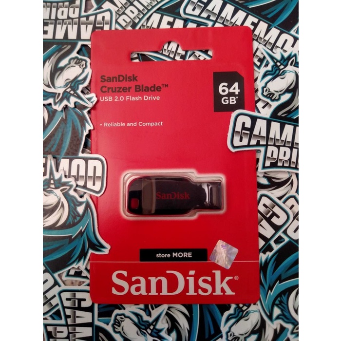 Flash Disk Flashdisk FD SANDISK USB DRIVE Cruzer Blade 8 16 32 64 GB