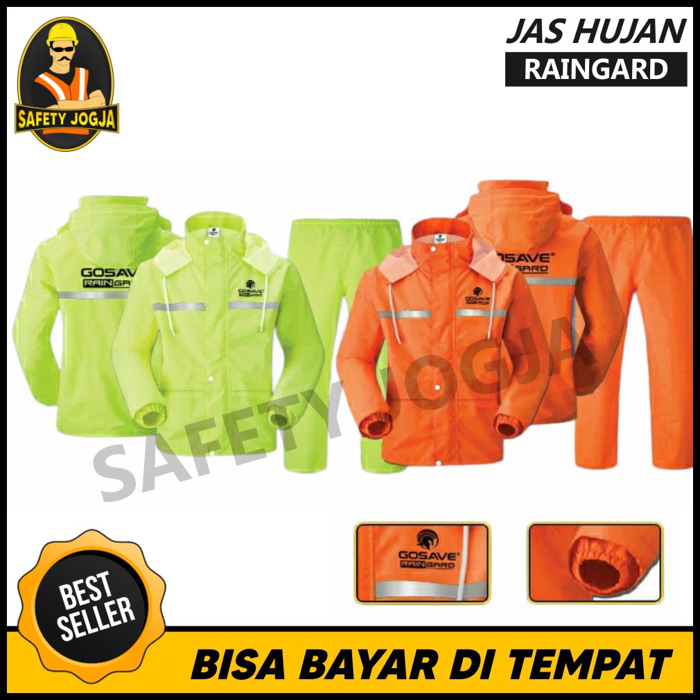 JAS HUJAN PROYEK MOTOR  BAJU CELANA RAINSUIT SAFETY GOSAVE