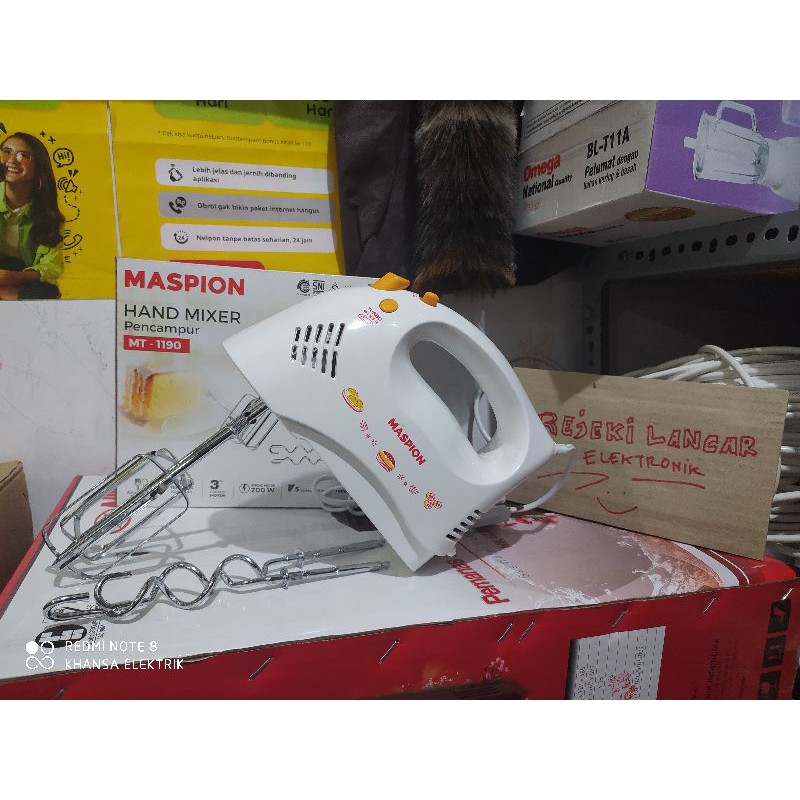 HAND MIXER MASPION MT-1190