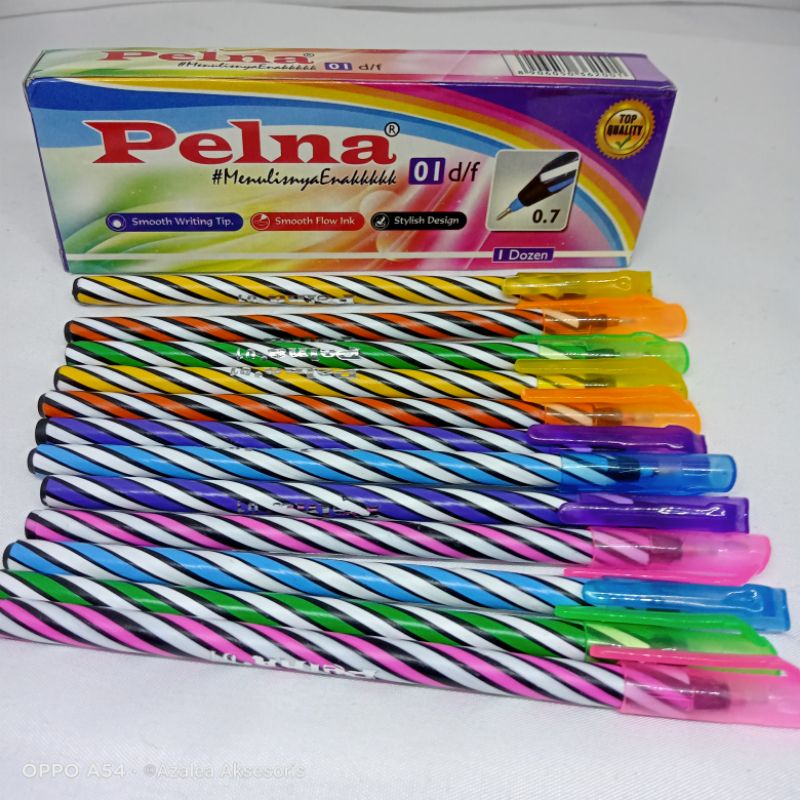 

Pulpen Pelangi Pelna Isi 12 Pcs