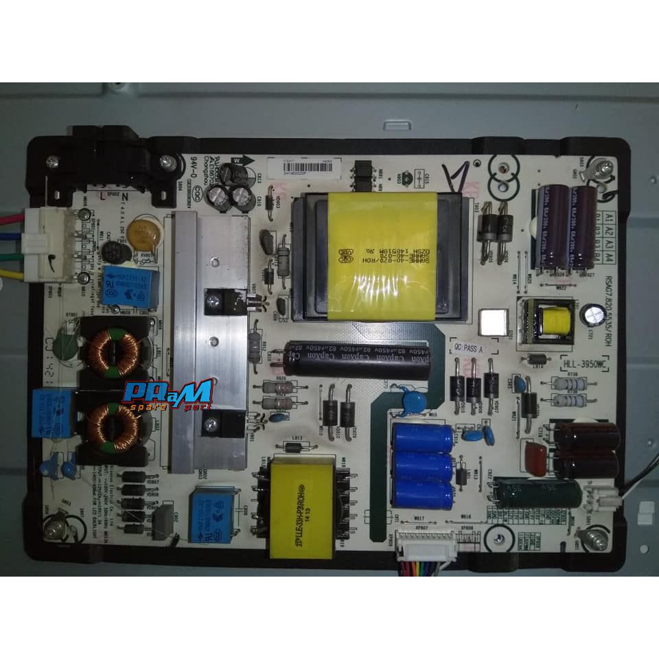 POWER SUPPLY tv led 40T555 - PSU TV POLYTRON 40T555 - MESIN REGULATOR 40T555 - ORIGINAL