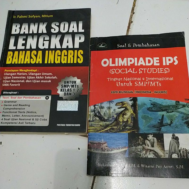 HARGA 1AN BANK SOAL LENGKAP BAHASA INGGRIS/ OLIMPIADE IPS SOCIAL STUDEIS