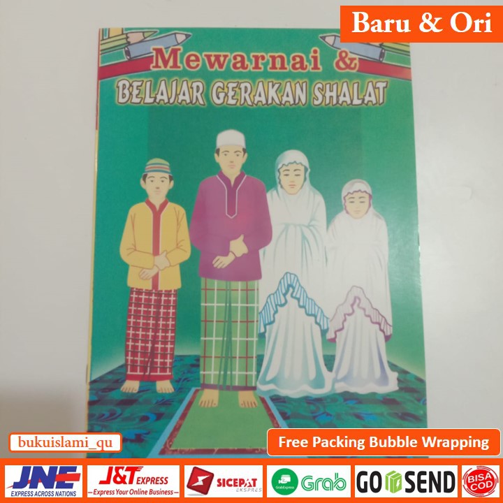 BUKU ANAK ISLAMI BELAJAR DAN MEWARNAI