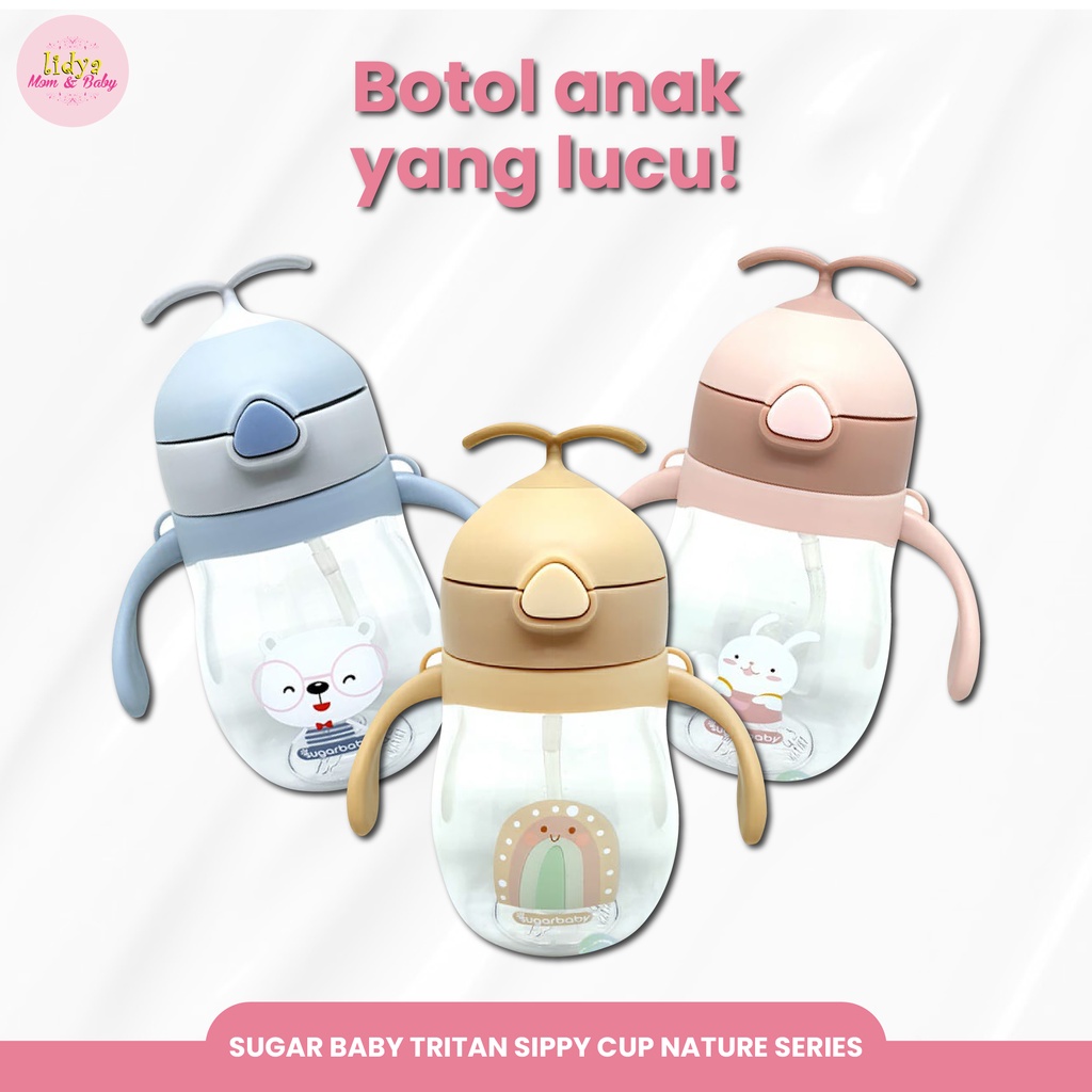 Sugar Baby Tritan Sippy Cup Nature Series- Bottle Minum Anak