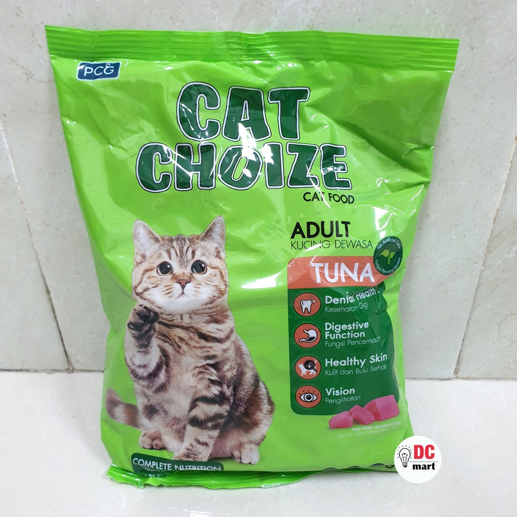 Cat Choize TUNA 800Gram / Hijau/ Makanan Kucing Kering Freshpack Cat Choize