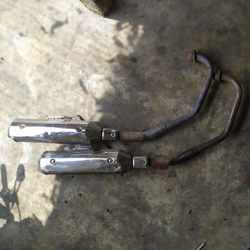 Knalpot Tiger Revo original