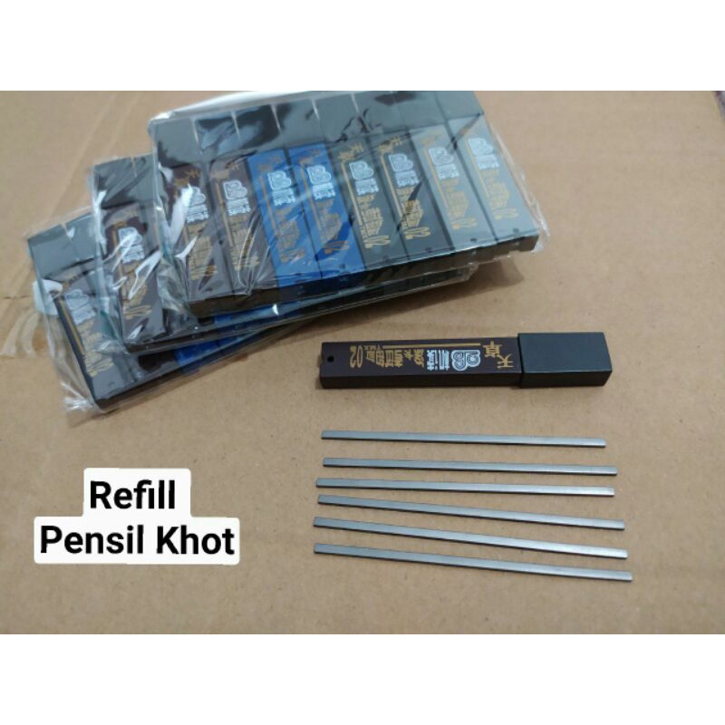 

Refill Pensil Mekanik Khot (ORI, IMPORT, BERGARANSI)