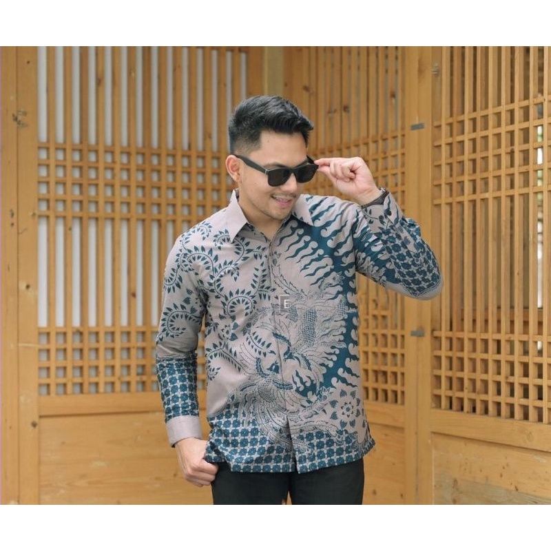 KEMEJA BATIK PRIA SEPAROH CAKRA LINGKAR