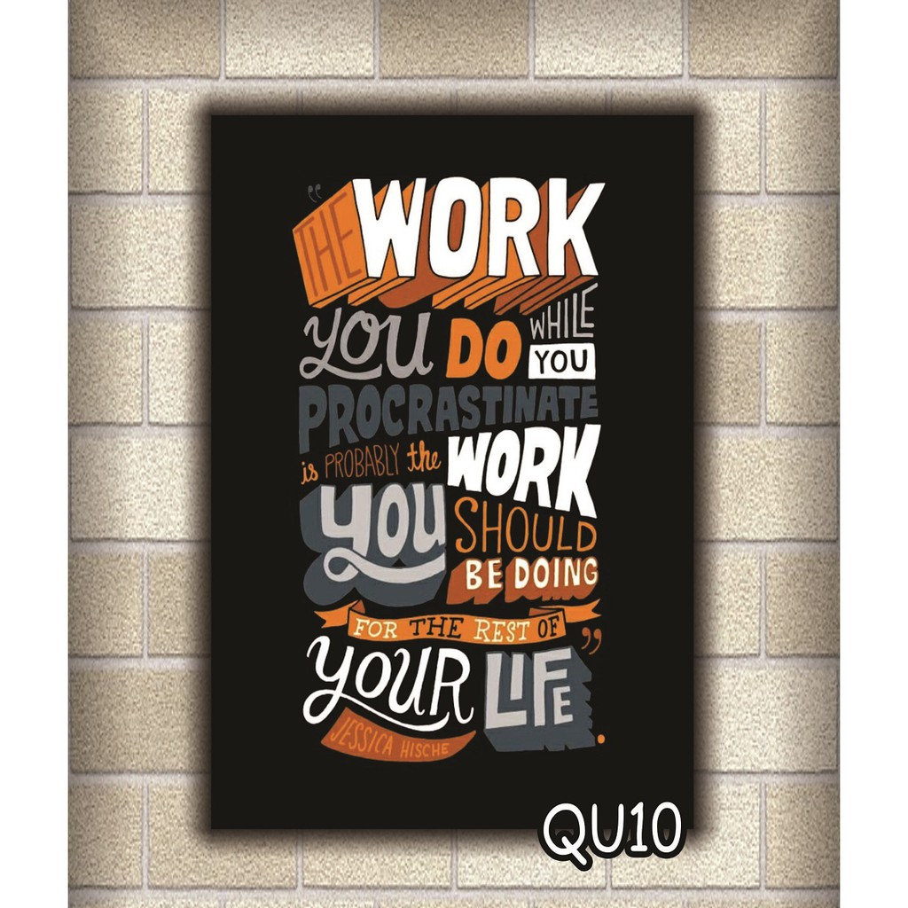 Hiasan Dinding Poster Kayu Wall Decor Dekorasi Rumah Hiasan Kamar Hiasan Quotes Shopee Indonesia