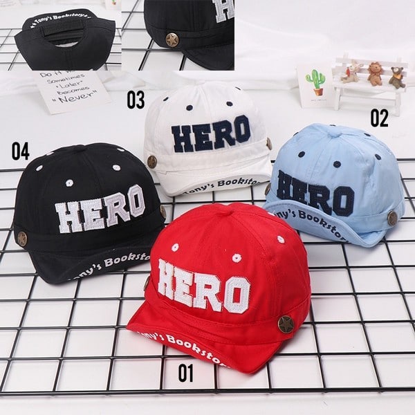 LIN8004 - TOPI ANAK MOTIF HERO TOPI FASHION BABY HAT