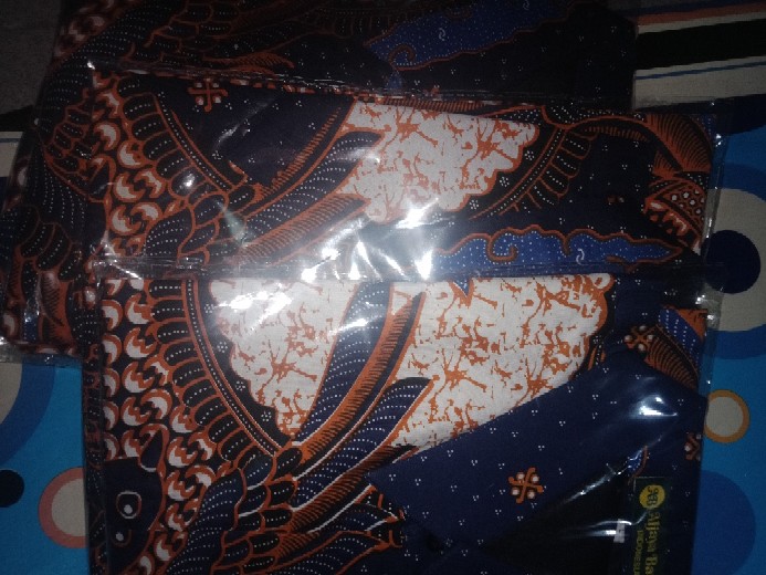 Kemeja Batik Peksi Langit Full Furing Katun Halus Sragenan Size M-xxl High Quality