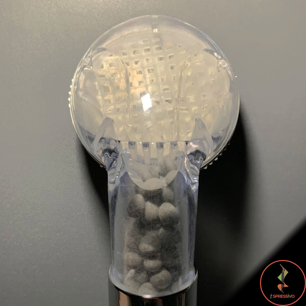 Spa shower head kepala shower filter aerator pancuran mandi batu ion