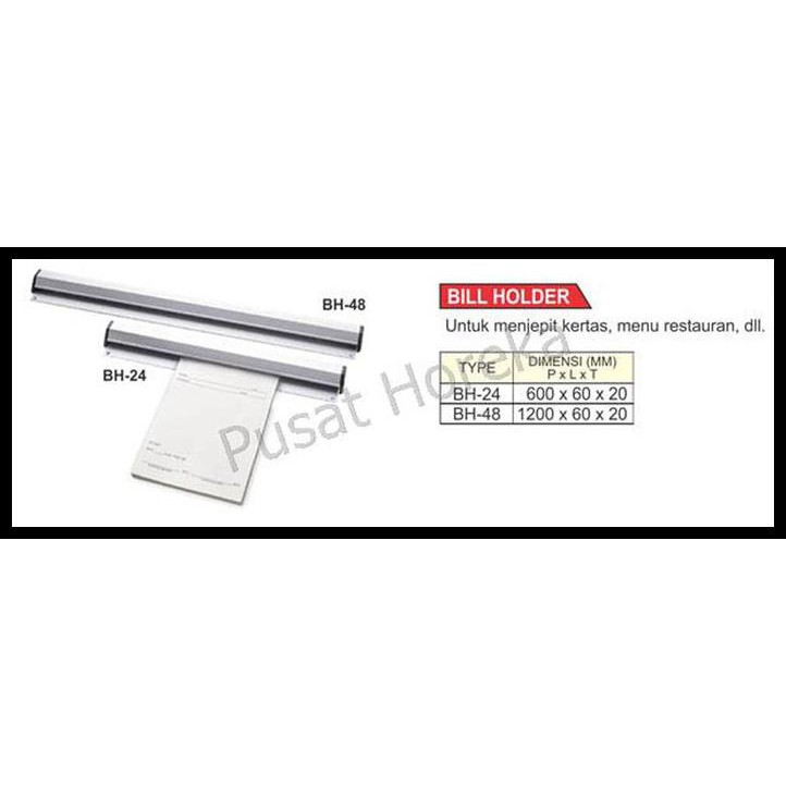 

Terlaris Bill Holder / Tab Grabber / Penjepit Kertas 24"/60Cm Bh-24