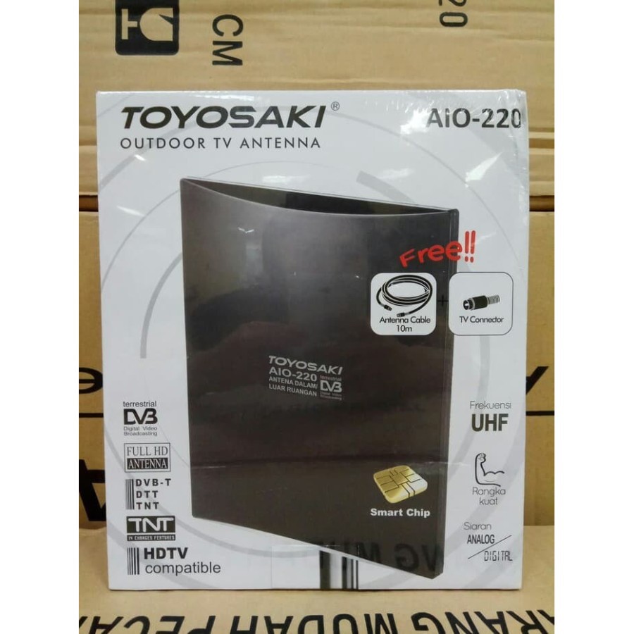 ANTENA INDOOR OUTDOOR TOYOSAKI AIO220 AIO 220 AIO-220