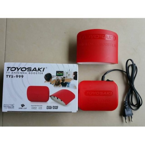 BOSTER ANTENA/ PENGUAT SINYAL TV MERK TOYOSAKI TYPE TYS-999 SMART CHIP / Booster Antena Tv / Penguat Sinyal Toyosaki Tys-999