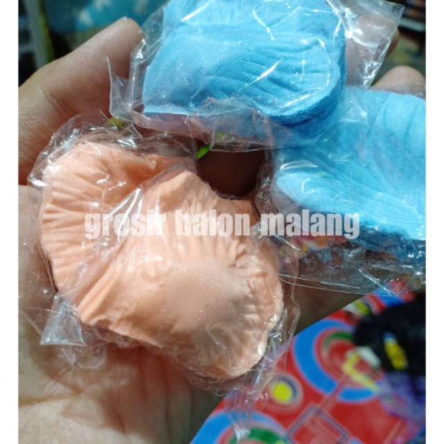 Rose petal/kelopak mawar sintetis/bunga tabur palsu/bunga artificial warna peach/biru