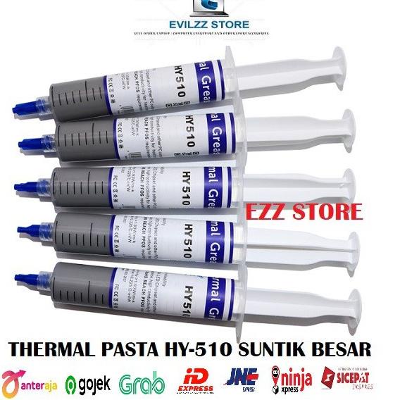 Big sale THERMAL TERMAL PASTA PASTE PROCESSOR PROCESOR PENDINGIN CHIPSET LAPTOP  HY-510 SUNTIK BESAR
