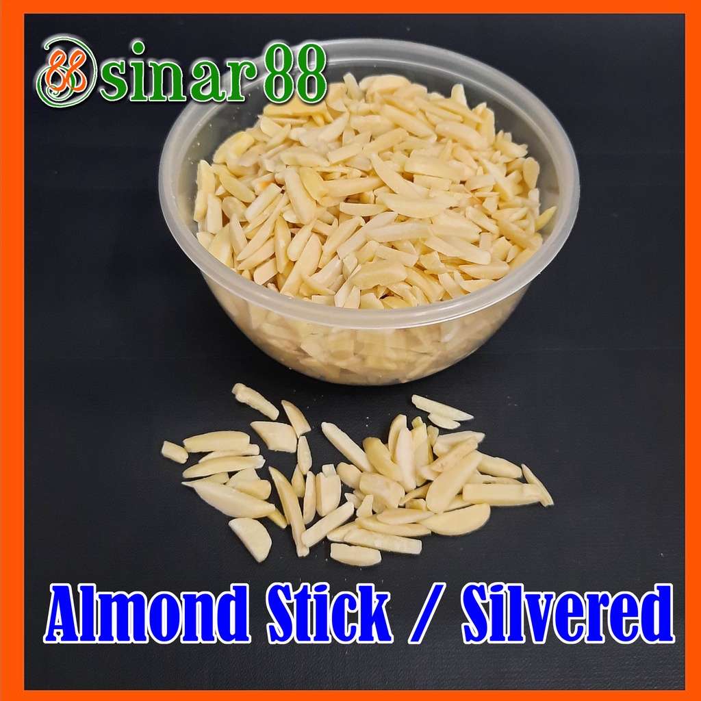 

Almond Stick Silvered 100gr