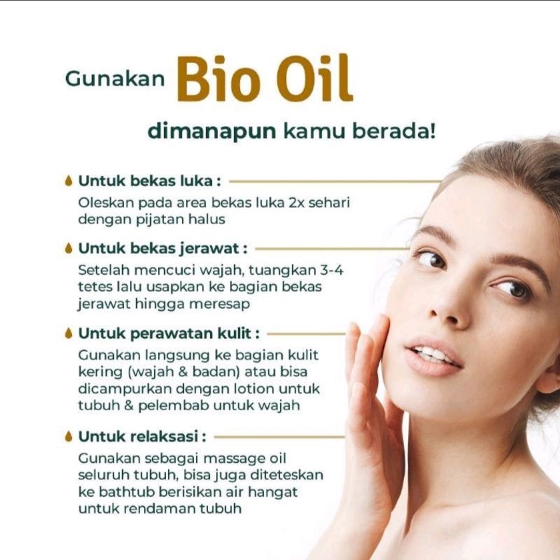 [COD] BIO OIL PENGHILANG BEKAS LUKA/STRECHMARK original bpom share in jar 5 ml