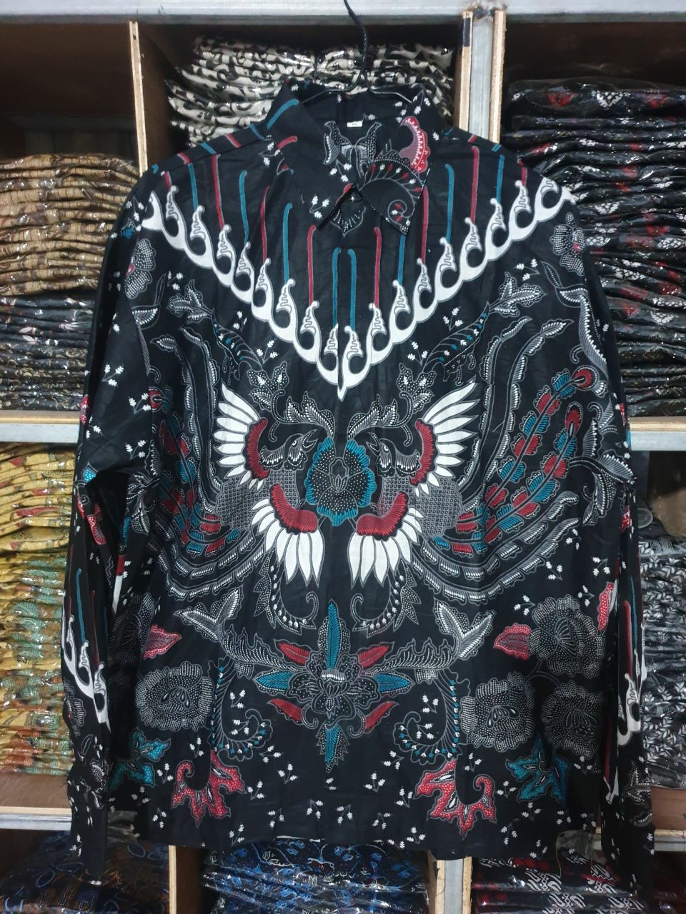 Agrapana Baju Batik Pria Lengan Panjang Batik Premium Kemeja Batik Pria Lengan Panjang Modern Rajata