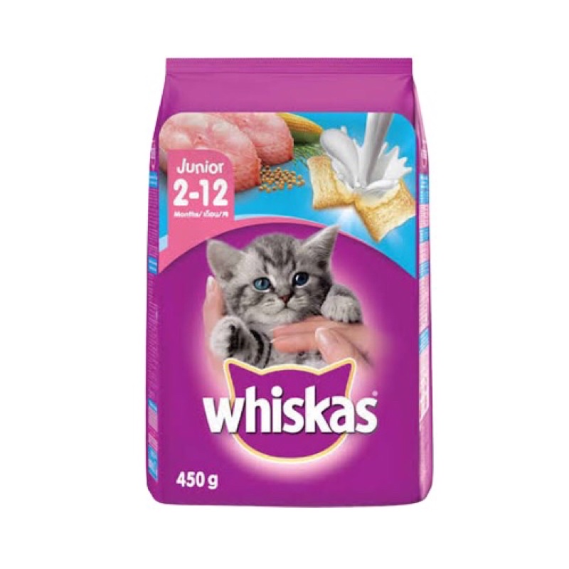 Whiskas Junior Kitten Ocean Fish Tuna Mackerel 1,2kg Freshpack