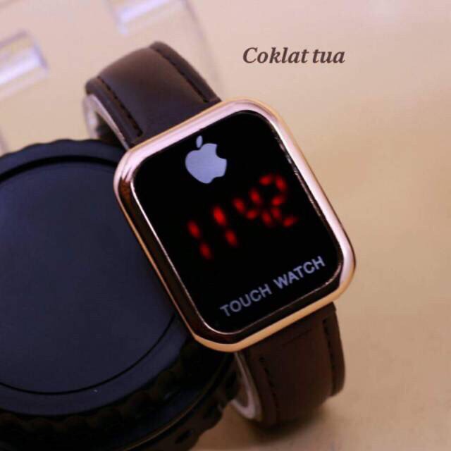 jam tangan iphone touch watch kulit unisex free box